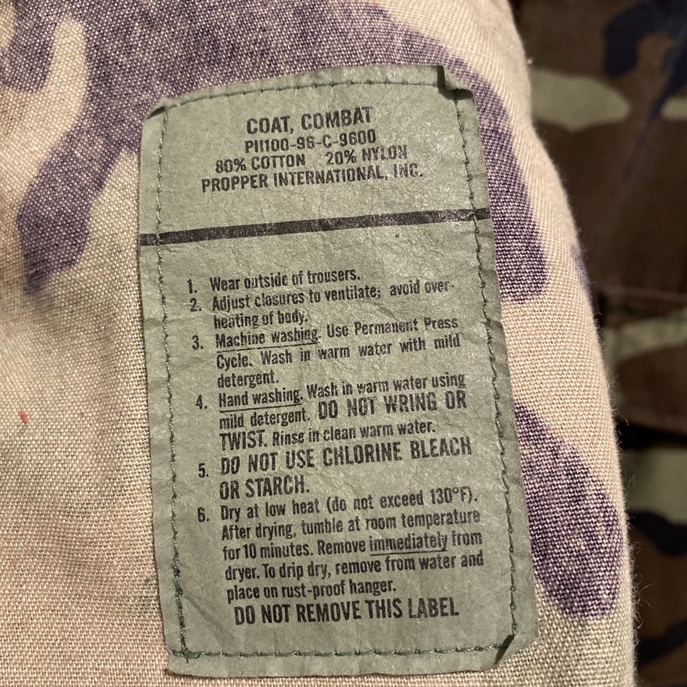 Combat Camouflage Jacket - image 2